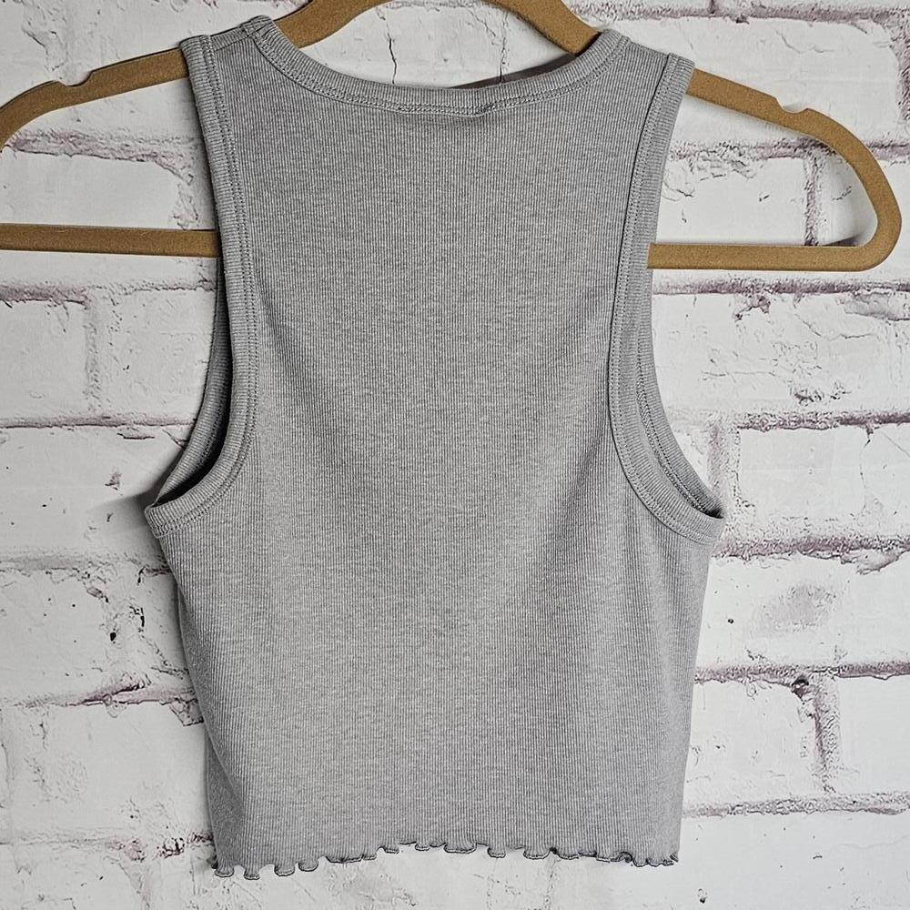 Forever 21 Grey Ribbed Tank - Picture 3 of 4